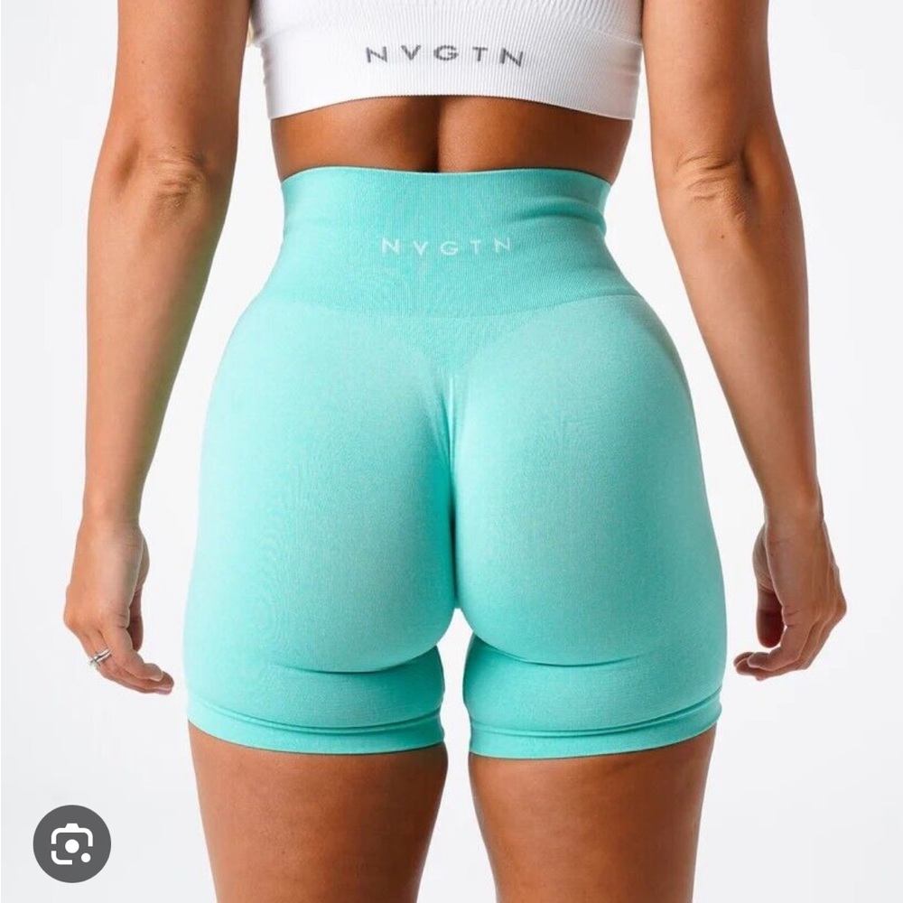 NVGTN mint pro shorts